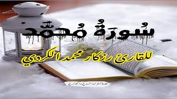 سورة محمد للقارئ رزكار محمد الكردي تلاوة تهز الروح والجوارح | فرقناه لتقرأه