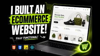 I DESIGN AN E-COMMERCE WEBSITE