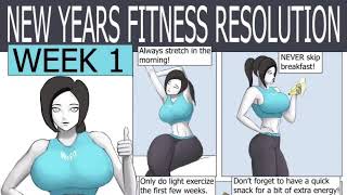 Wii fit trainer weight gain comic