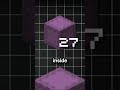 How Much Could Steve Theoretically Carry? #minecraft #minecraftmemes #shorts