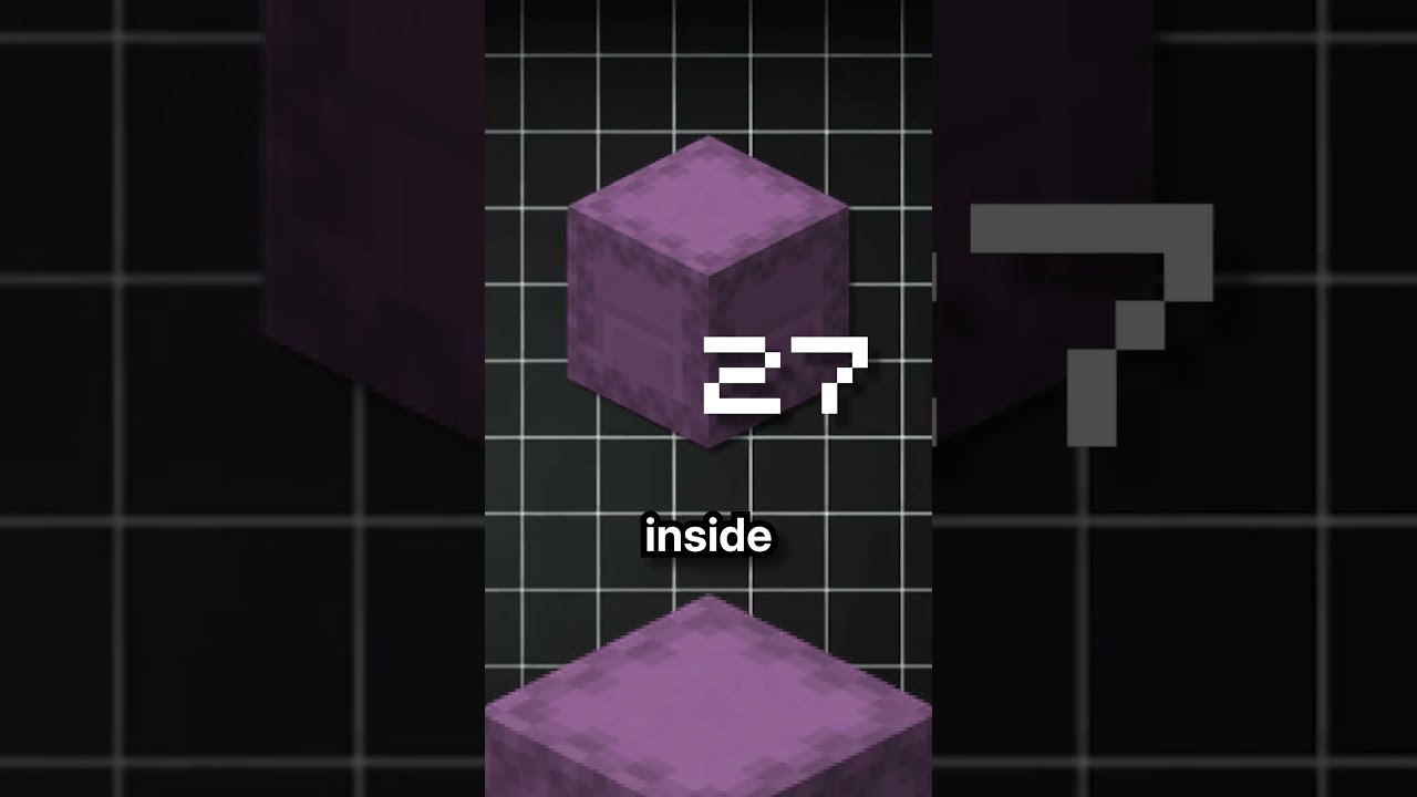 How Much Could Steve Theoretically Carry? #minecraft #minecraftmemes #shorts