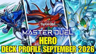 MASTER DUEL HERO DECK PROFILE (SEPTEMBER 2026) YU-GI-OH! screenshot 2
