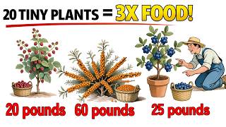 20 Tiny Plants That Produce 3x More Food Than Fruit Trees