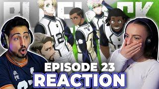THE WORLD 5! 🔥 SOCCER PLAYER REACTS TO BLUE LOCK! | Episode 23 REACTION!