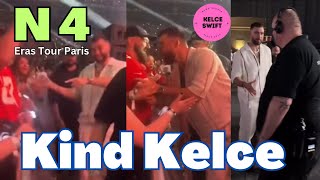 Taylor Swift fans GO WILD over Travis Kelce's sweet REACTION to a Swiftie & security guard on N4