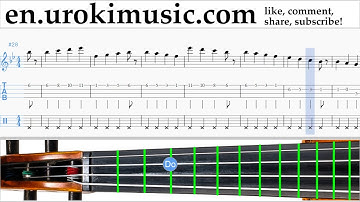 Violin lessons Ariana Grande - Break Free Sheet Music Tutorial Part#1 um-352