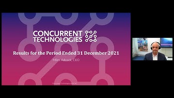 CONCURRENT TECHNOLOGIES PLC - Full Year Results