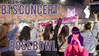Don’t cry... (Rose Bowl Day 2) BTS | First Vlog