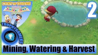 Story of Seasons: Friends of Mineral Town - Mining, Watering & Harvest - Walkthrough Part 2