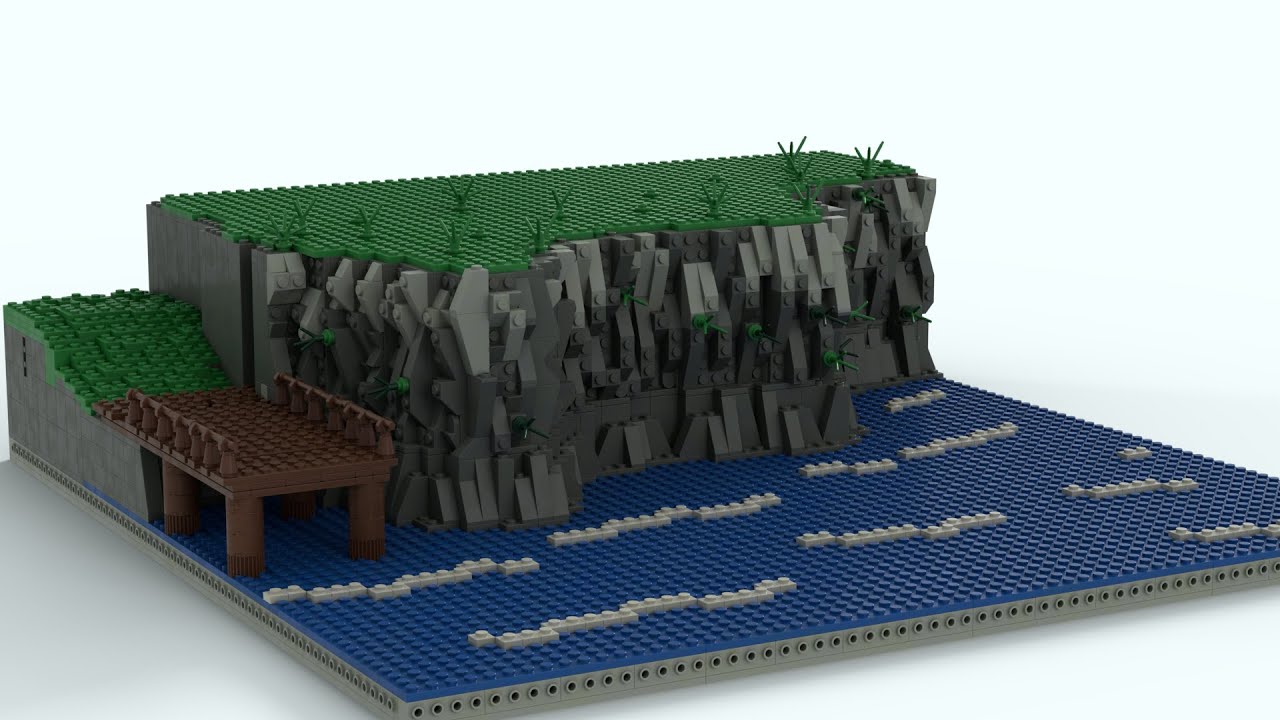 Lego Rocky Landscape Build (687)