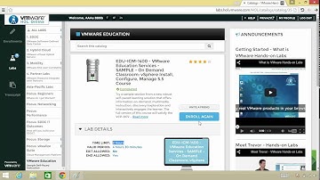 04 VMware Hands On Lab HOL