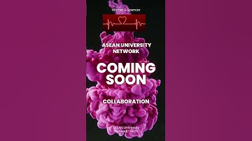 Educational network - ASEAN University Network there already? - University NetWorks #StudyAbroad