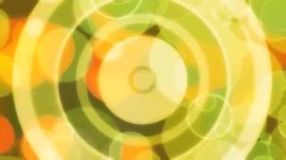 Endless Ring Tunnel Yellow Motion Background