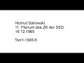 Helmut Sakowski 11. Plenum des ZK der SED 16.12.1965 TonY-1365-5