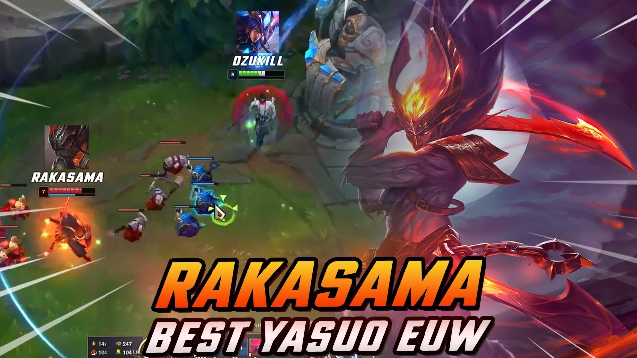 RAKASAMA YASUO MONTAGE - "BEST YASUO EUW" 2022 | SOLO BOLO #43