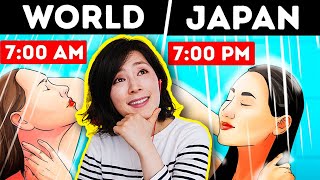 "Why Japanese Bathe in the Evening" - Mrs. Eats Reacts