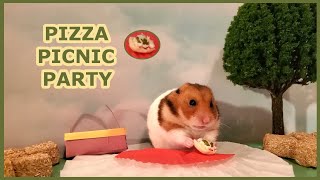 HAMSTER PIZZA PICNIC