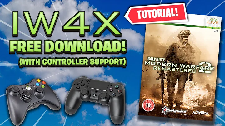 How to Install IW4X with Controller Support! (BEST MW2 Remastered Tutorial in 2022 w/ FREE DOWNLOAD)