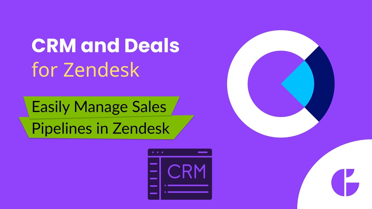 Zendesk CRM and Deals app Manage Sales Pipelines Easily YouTube