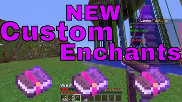 Legion Factions: NEW INSANE Custom Enchants!