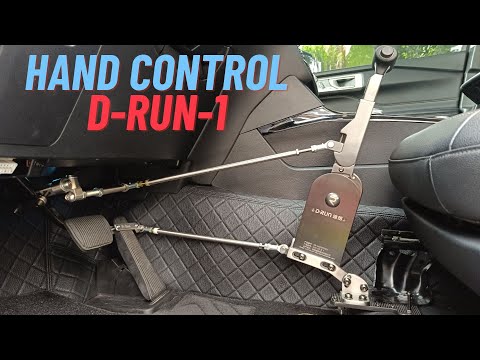 How To Operate Hand Controls Control Car Brake And Gas By Hand Instead Of Foot.Handcontrol