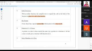 Object Oriented Programming Copy Constructor Friend Function and Friend Classes