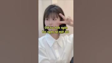 Cắt tóc bob ngắn cho mặt dài