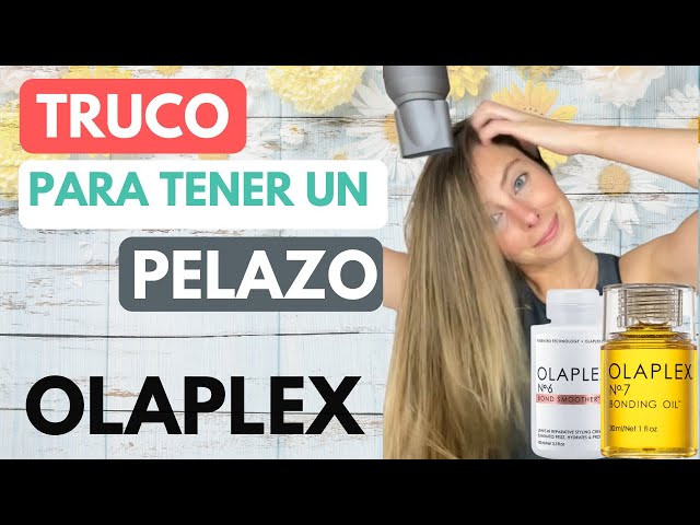 Truco OLAPLEX  Probando Olaplex nº 6 y nº 7 - España. 