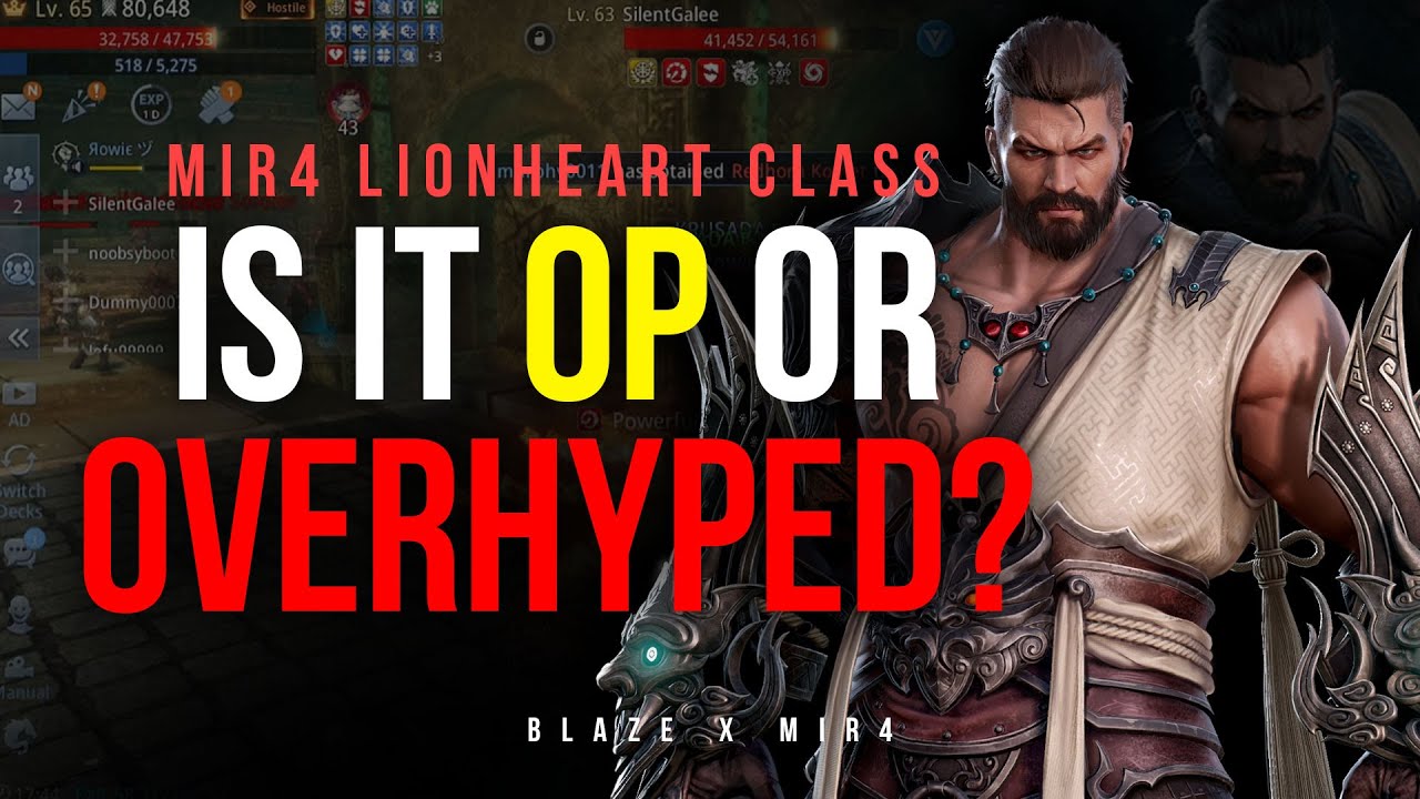MIR4 Lionheart Class – Is It OP or Overhyped?