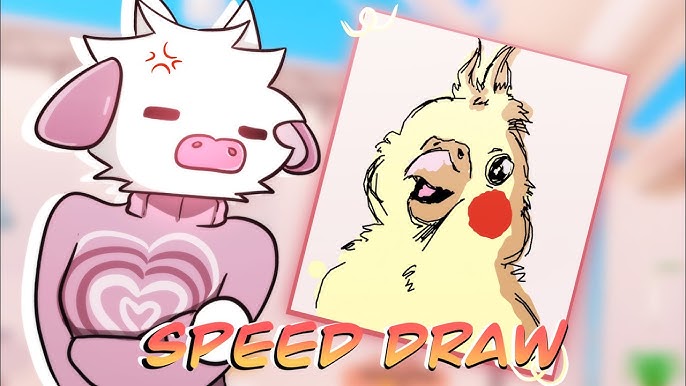 Being a Tryhard Artist in Speed Draw ROBLOX ✨ #art #roblox #speeddraw 