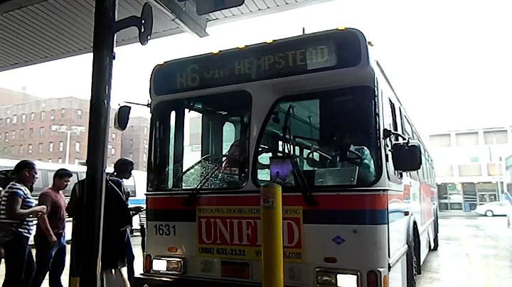 Start Up: Nassau Inter County Express 2002 OBI Orion 05.501 CNG #1631 on Route N6