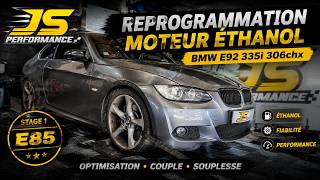 Reprogrammation moteur éthanol E85 BMW E92 335i 306chx @ 405chx by JS PERFORMANCE