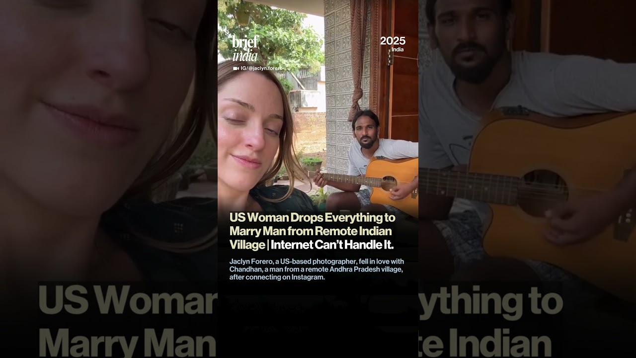 US Woman Drops Everything to Marry Man from Remote Indian Village | Internet Can’t Handle It