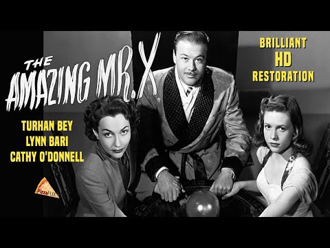 The Amazing Mr. X (1948) TURHAN BEY🍕 LYNN BARI🍕 NEW HD RESTORATION
