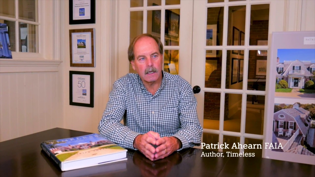 Timeless Book Release - Patrick Ahearn Architect