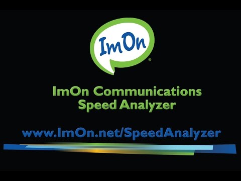 ImOn Speed Analyzer Information Video