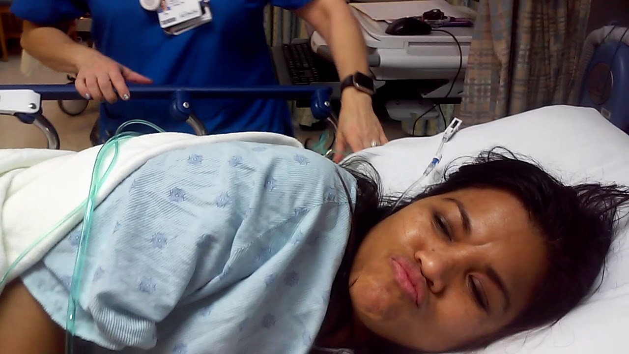 Mom's colonoscopy recovery - YouTube