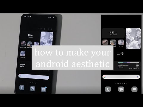 tips n tricks on how to have an aesthetic android [samsung galaxy s20+]