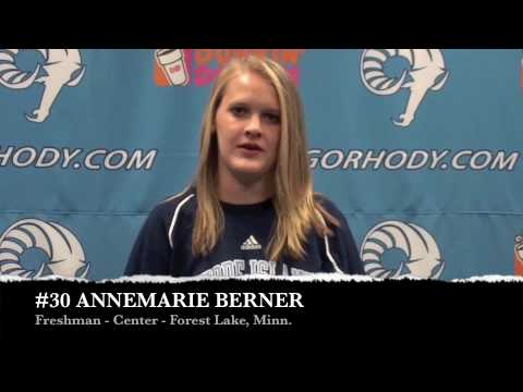 URI Women's Basketball - Annemarie Berner