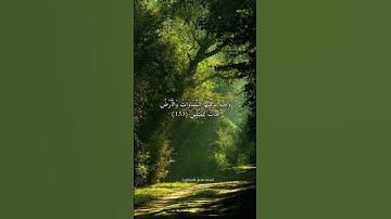 وَسَارِعُوا إِلَىٰ مَغْفِرَةٍ مِّن رَّبِّكُمْ | ترتيل الشيخ المنشاوي لسورة آل عمران #قرآن