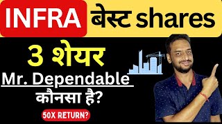 Infrastructure  का MR Dependable शेयर  Share market investment for long term  Best Stocks 2023