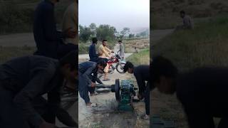 Speed Out of control the danger scene Start a diesel engine blast 😱😱￼￼