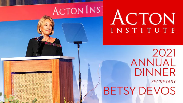 Betsy DeVos introduces Rev. Robert A. Sirico | 202...