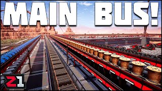 Factory MAIN BUS Building ! Satisfactory Update 3 Ep 31 | Z1 Gaming