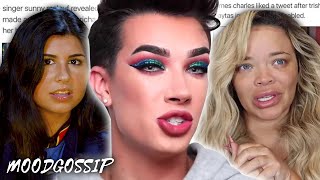 James Charles SHADES Trisha Paytas, Josh Richards VS Ex, Sunny Malouf! Tiktokers NET WORTH in News