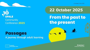 From the past to the present - 22/10/25 - EPALE Community Conference 2025