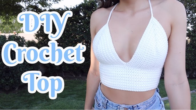 Crochet Summer Crop Top Tutorial