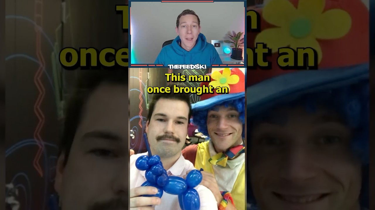 His Emotional Support Clown For Work