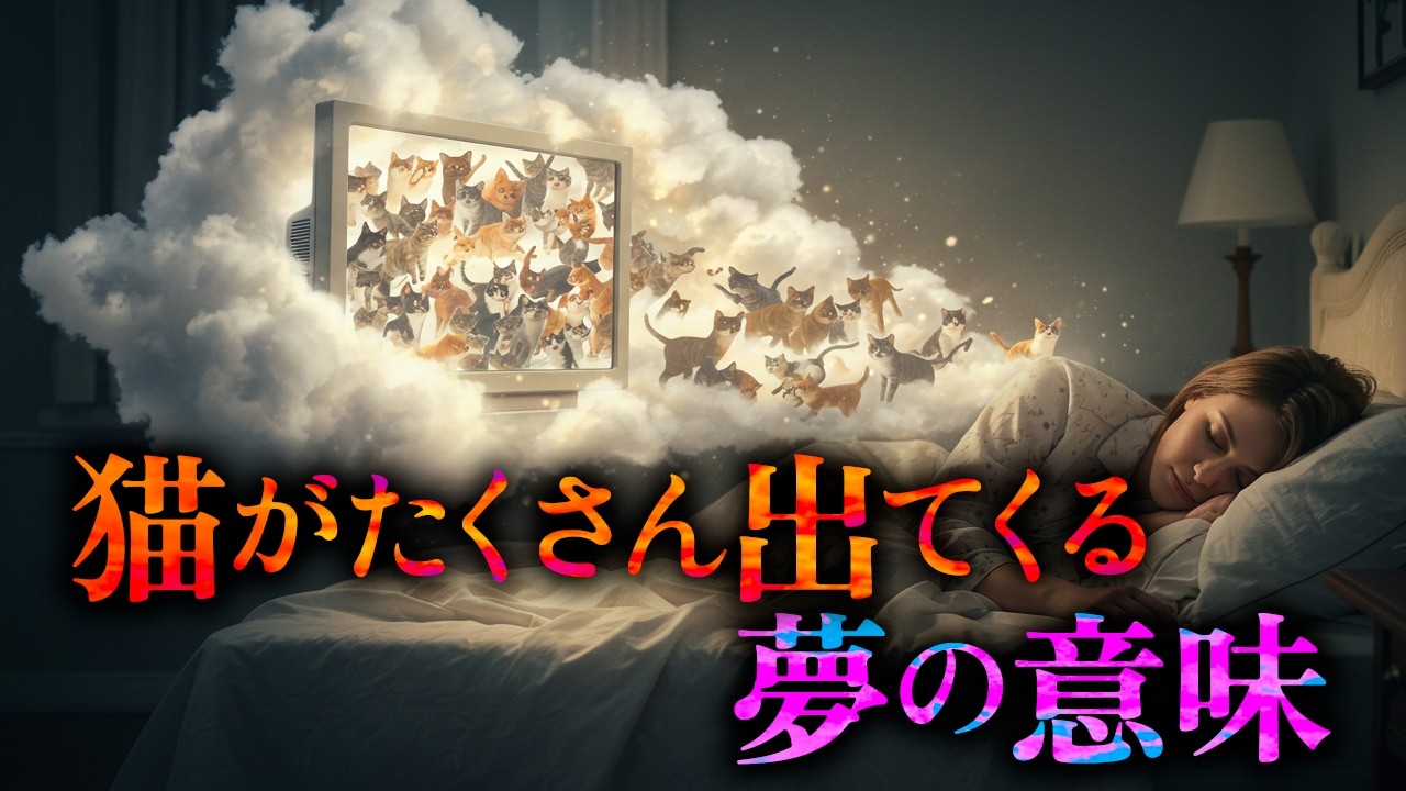【暗示】猫がたくさん出てくる夢の意味｜あなたの心が伝えたいメッセージとは？
