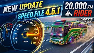 SPEED 20,000 FILE 4.5.1 Download link bio mein #gnransarabbas #bus #bussimulator #busmood